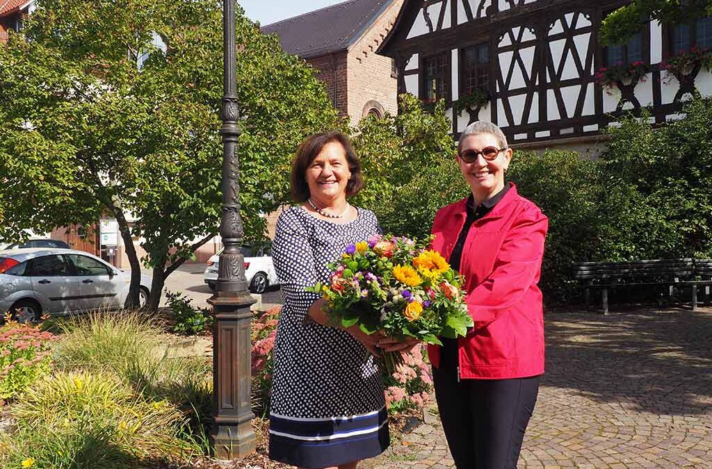 Bürgermeisterin Ilona Volk übernimmt den Vorsitz von „Schmagges“