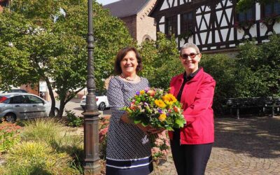 Bürgermeisterin Ilona Volk übernimmt den Vorsitz von „Schmagges“